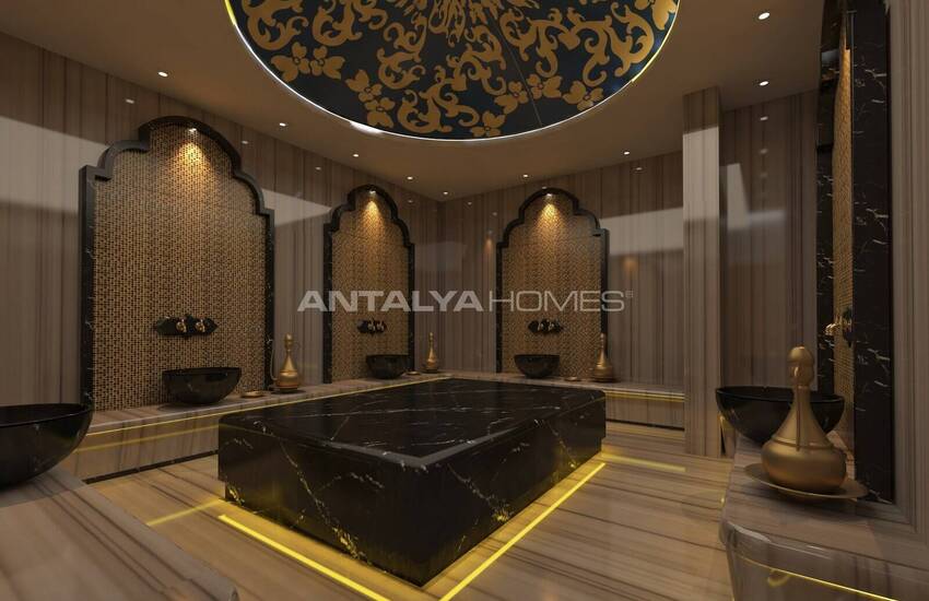 Lägenheter Vid Havet I Ett Komplex Med Rika Faciliteter I Alanya 12