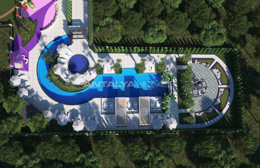 Lägenheter Vid Havet I Ett Komplex Med Rika Faciliteter I Alanya 14