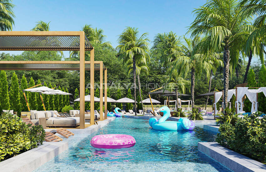 Lägenheter Vid Havet I Ett Komplex Med Rika Faciliteter I Alanya 4