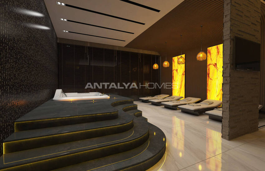 Lägenheter Vid Havet I Ett Komplex Med Rika Faciliteter I Alanya 8