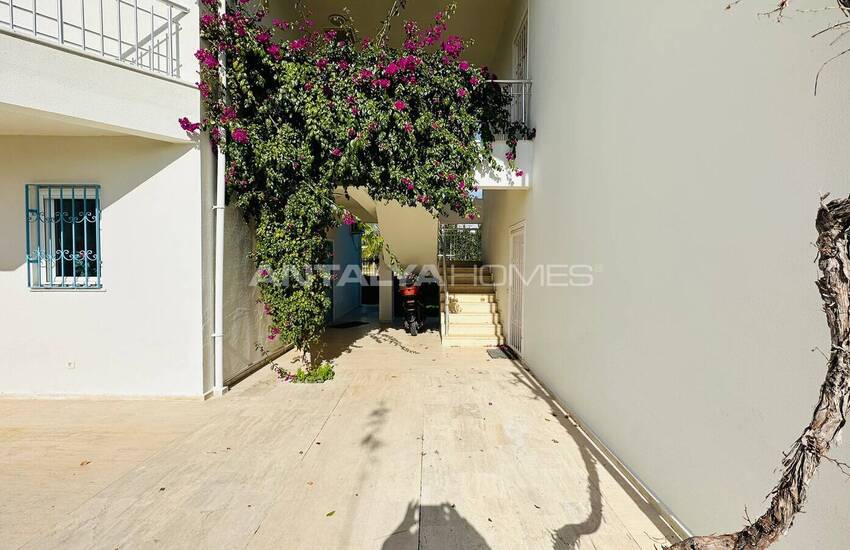 شقة مطلة على الجبل في مجمع مع مسبح في أنطاليا كيمير 5