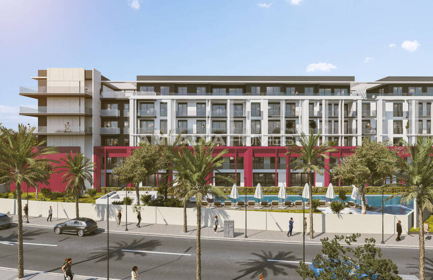 Appartementen In Een Complex Nabij Luchthaven In Kepez Antalya 6