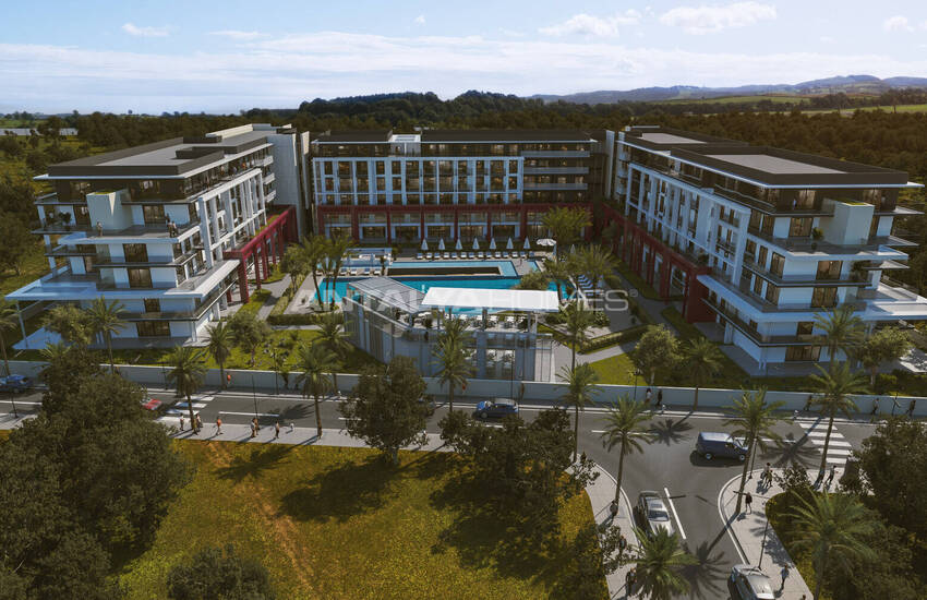 Appartementen In Een Complex Nabij Luchthaven In Kepez Antalya 8