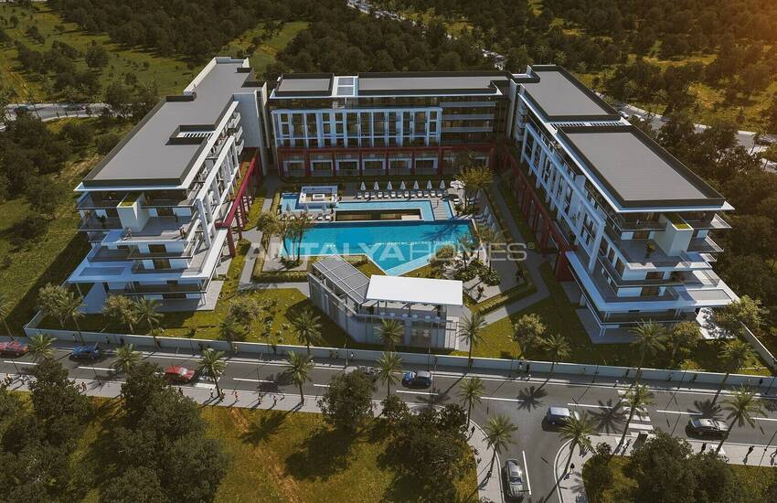 Appartementen In Een Complex Nabij Luchthaven In Kepez Antalya 9