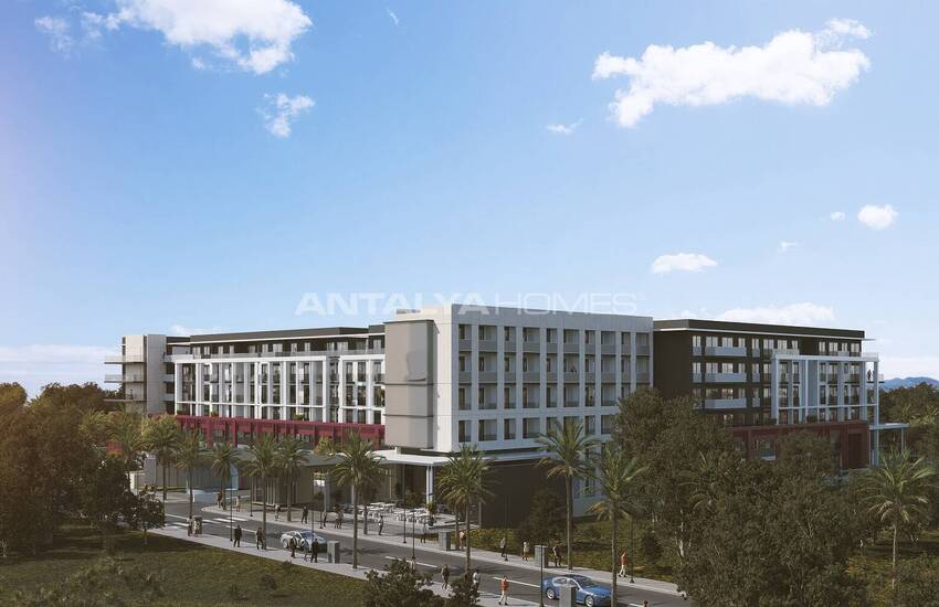 Appartementen In Een Complex Nabij Luchthaven In Kepez Antalya 10