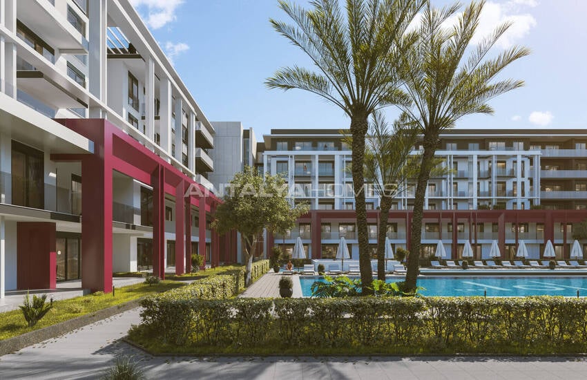 Stylish Flats in a Complex Near Airport in Kepez Antalya 2