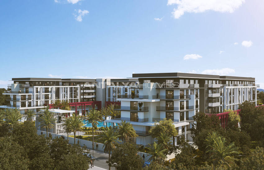 Stylish Flats in a Complex Near Airport in Kepez Antalya 5