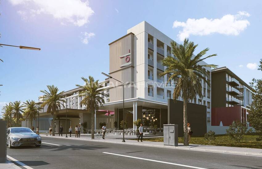 Stylish Flats in a Complex Near Airport in Kepez Antalya 11