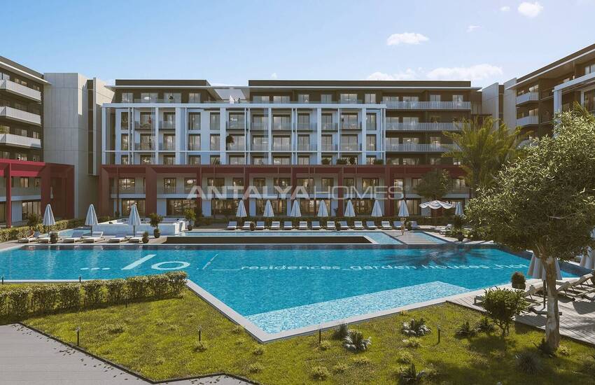 Stylish Flats in a Complex Near Airport in Kepez Antalya 12