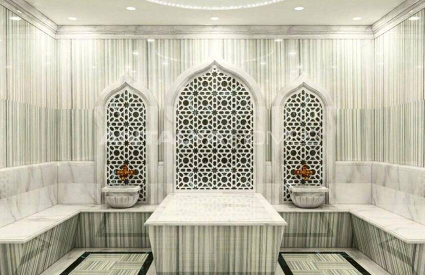 Properties in a Complex with Pool in Alanya Mahmutlar 9