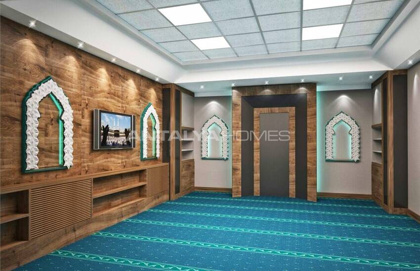 Properties in a Complex with Pool in Alanya Mahmutlar 5