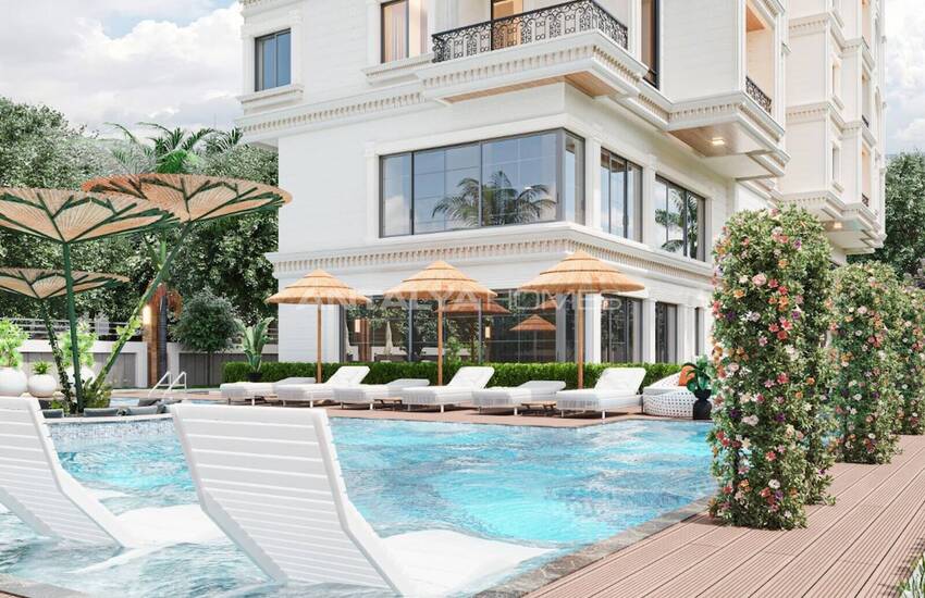Properties in a Complex with Pool in Alanya Mahmutlar 2