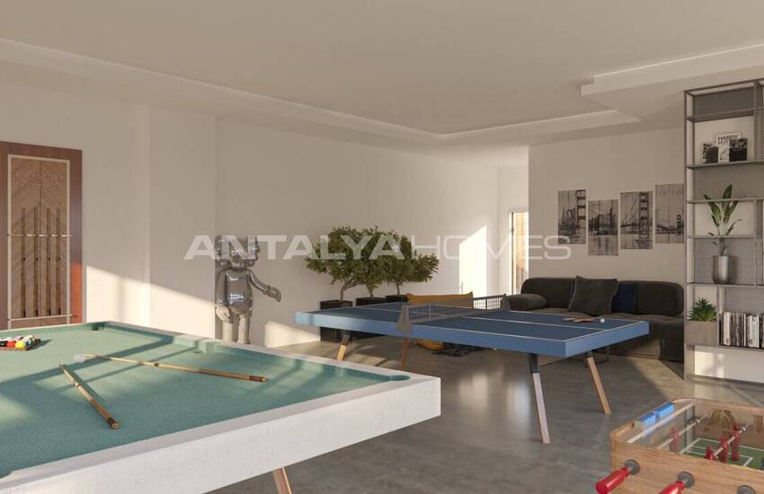 Properties in a Complex with Pool in Alanya Mahmutlar 11