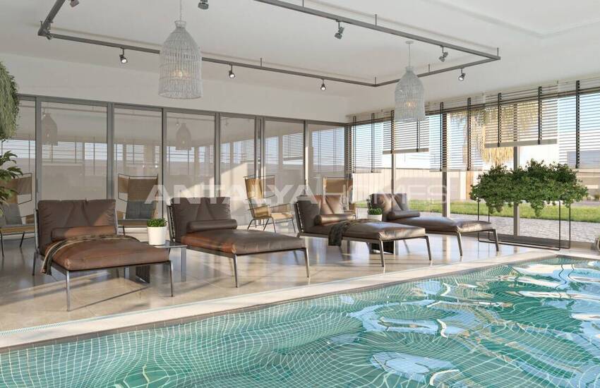 Properties in a Complex with Pool in Alanya Mahmutlar 8