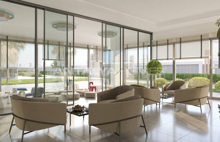 Properties in a Complex with Pool in Alanya Mahmutlar 7