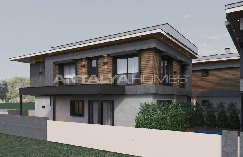 Stijlvol Ontworpen Villa's In Een Complex In Antalya Dosemealti 3