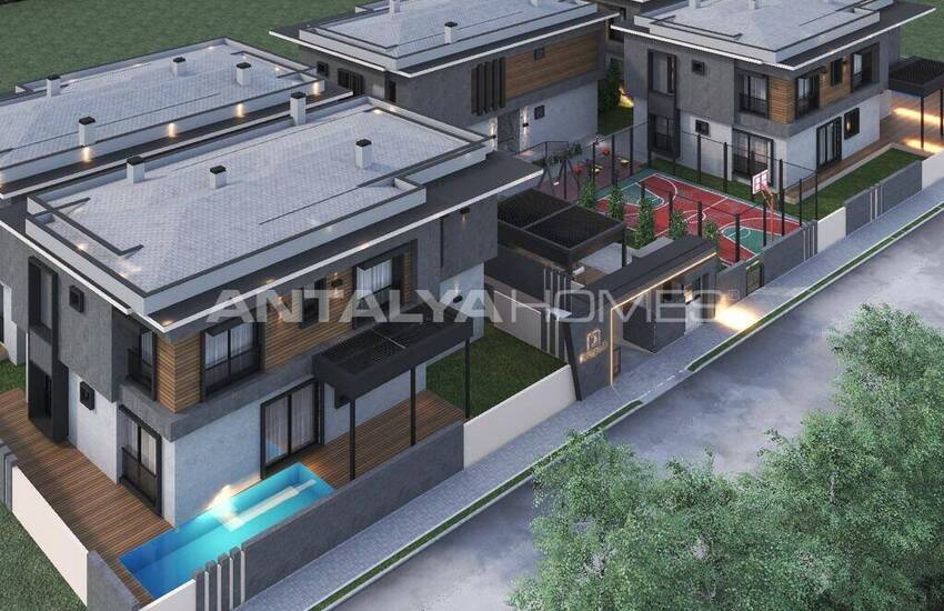 Stylish-design Villas in a Complex in Antalya Dosemealti 1
