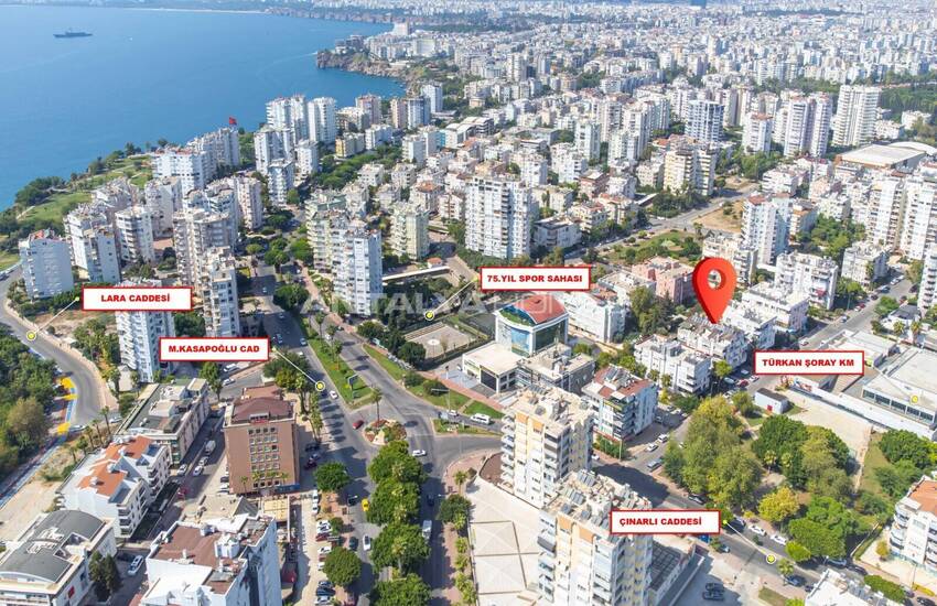 Двухуровневая Квартира Рядом с Пляжем в Анталии Муратпаша 2