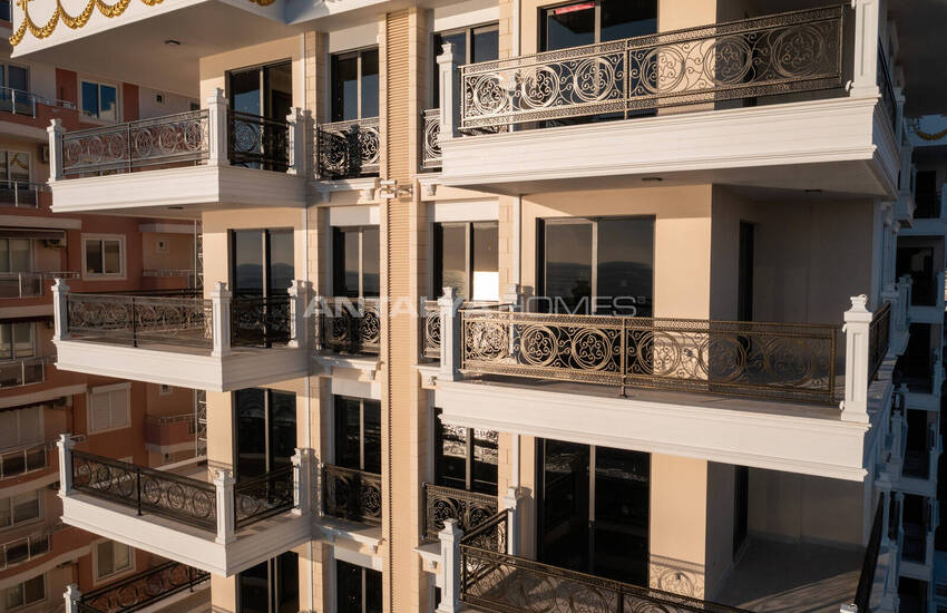 Lägenheter I Ett Komplex Med Havsutsikt I Alanya Mahmutlar 6