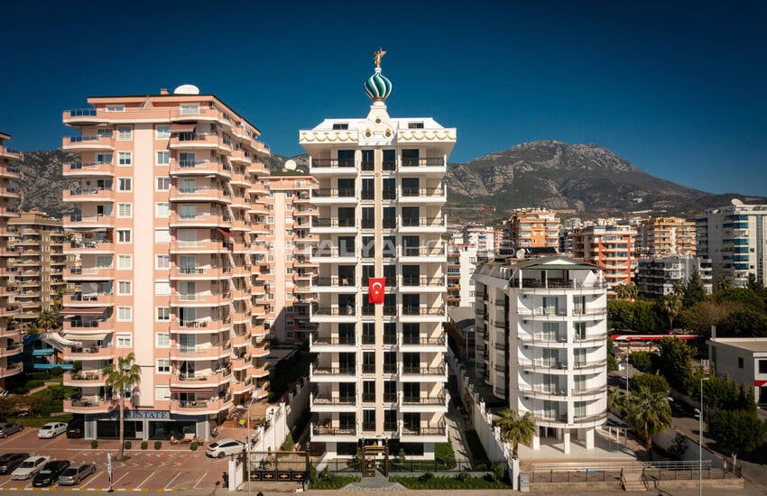 Lägenheter I Ett Komplex Med Havsutsikt I Alanya Mahmutlar 1