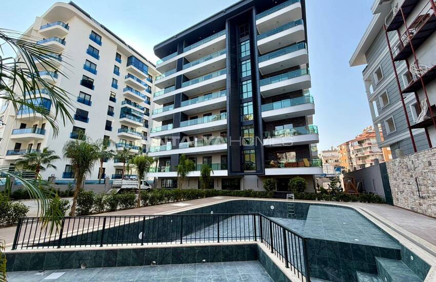 Appartementen In Een Complex Vlakbij De Zee In Alanya