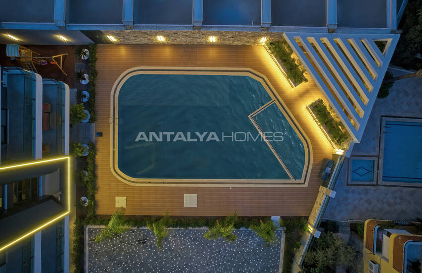 شقق في مجمع بالقرب من البحر في ألانيا 5