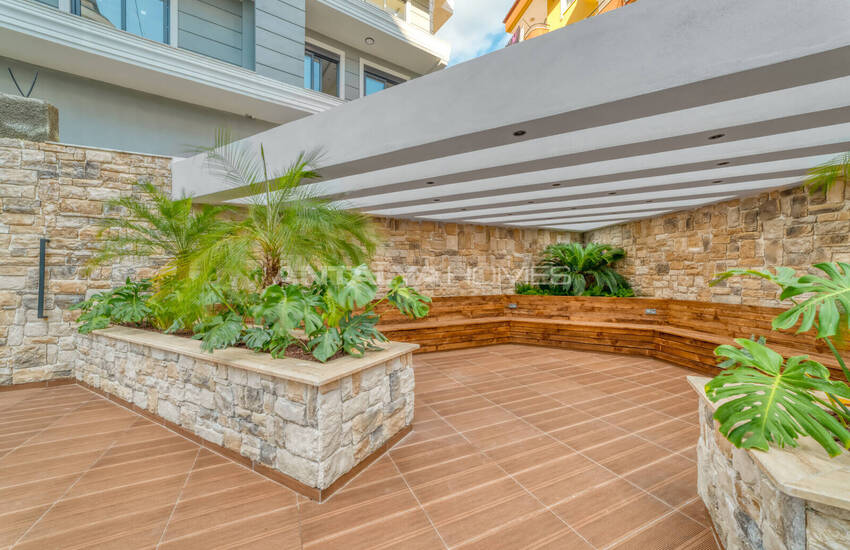 شقق في مجمع بالقرب من البحر في ألانيا 6