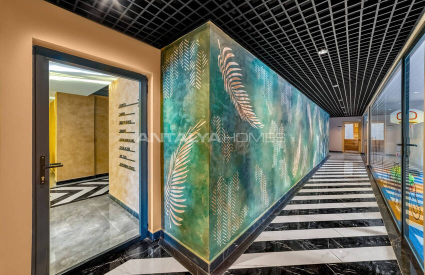 شقق في مجمع بالقرب من البحر في ألانيا 9