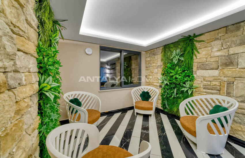 شقق في مجمع بالقرب من البحر في ألانيا 12