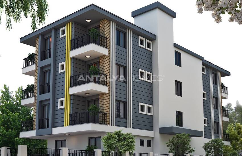 Стильные Квартиры С 2 Спальнями И Ванной Комнатой В Кепез Анталии 3