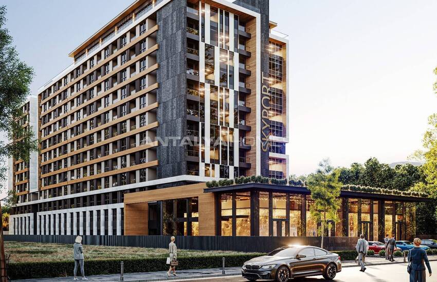 Stylish Offices in the 11-storey Sky Port Project in Kepez Antalya 12