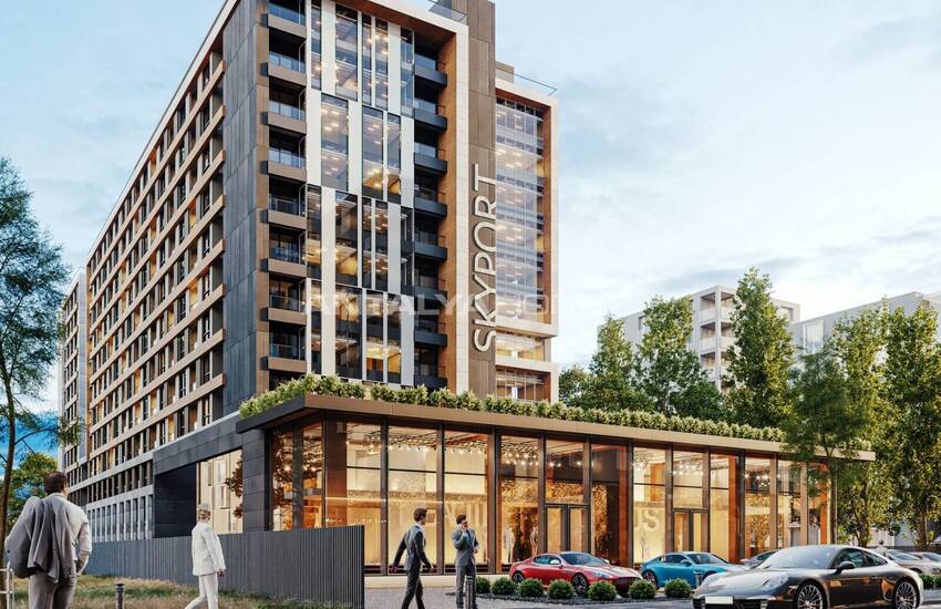 Stylish Offices in the 11-storey Sky Port Project in Kepez Antalya 5