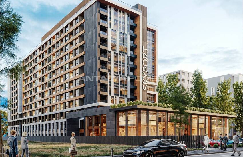 Stylish Offices in the 11-storey Sky Port Project in Kepez Antalya 7