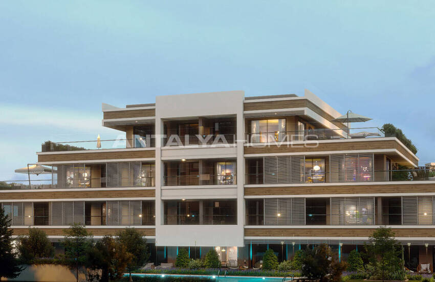Flats with Private Gardens and Balconies in Aksu Antalya 2