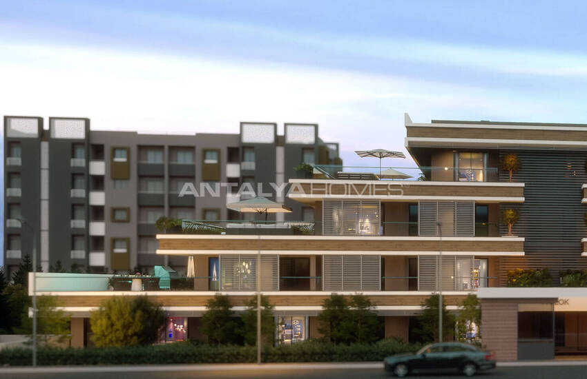 Flats with Private Gardens and Balconies in Aksu Antalya 3