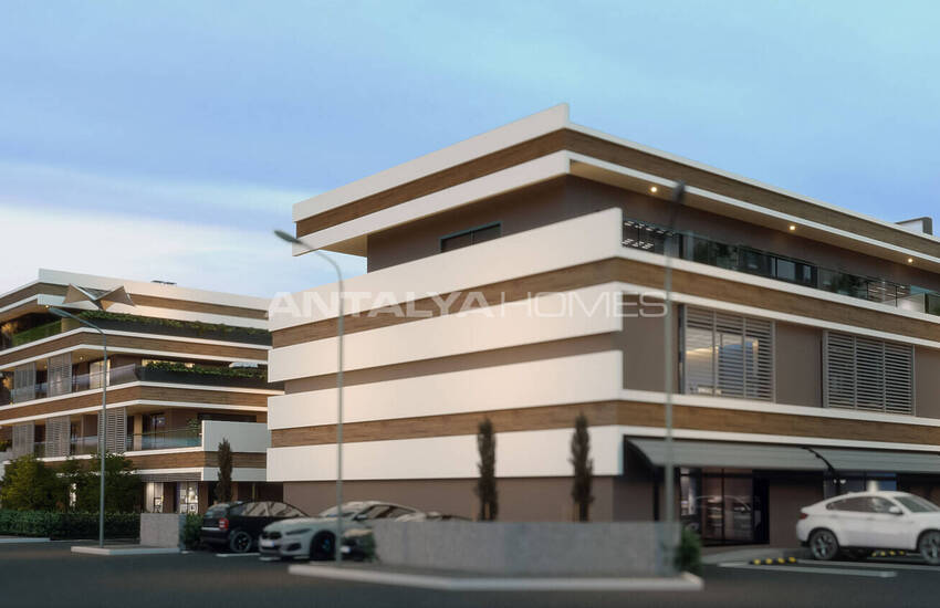 Flats with Private Gardens and Balconies in Aksu Antalya 4