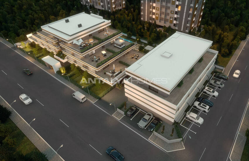 Flats with Private Gardens and Balconies in Aksu Antalya 5