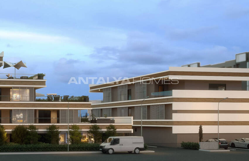 Flats with Private Gardens and Balconies in Aksu Antalya 6