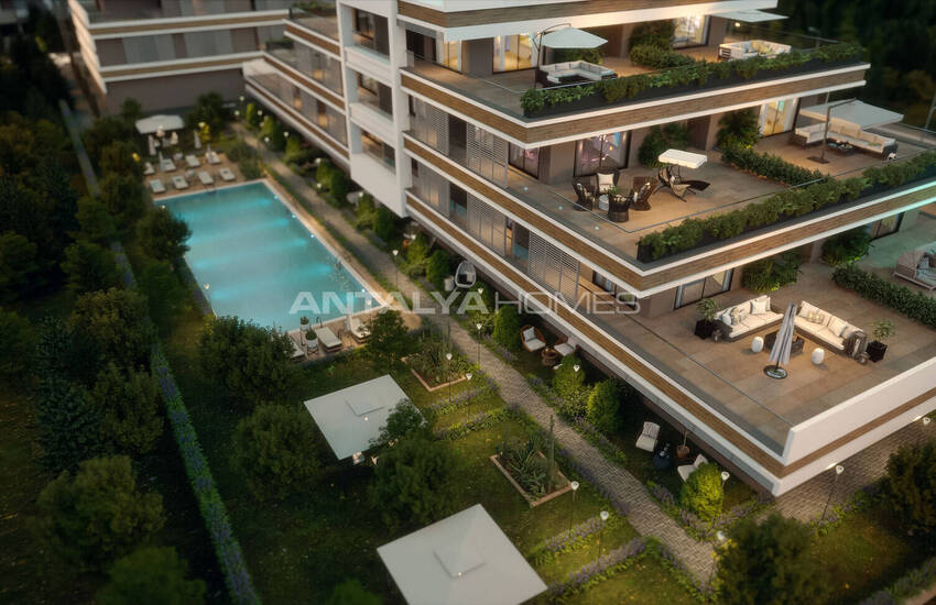 Propriétés Commerciales Élégantes Dans Un Complexe À Altintas Antalya 5