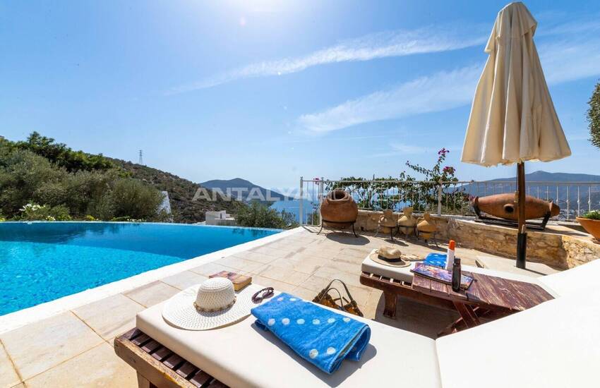 Villa Individuelle De 4 Chambres Avec Piscine À Kalkan Antalya 8