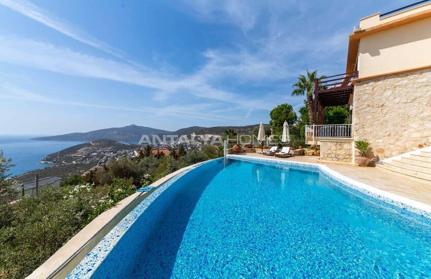 Villa Individuelle De 4 Chambres Avec Piscine À Kalkan Antalya 9