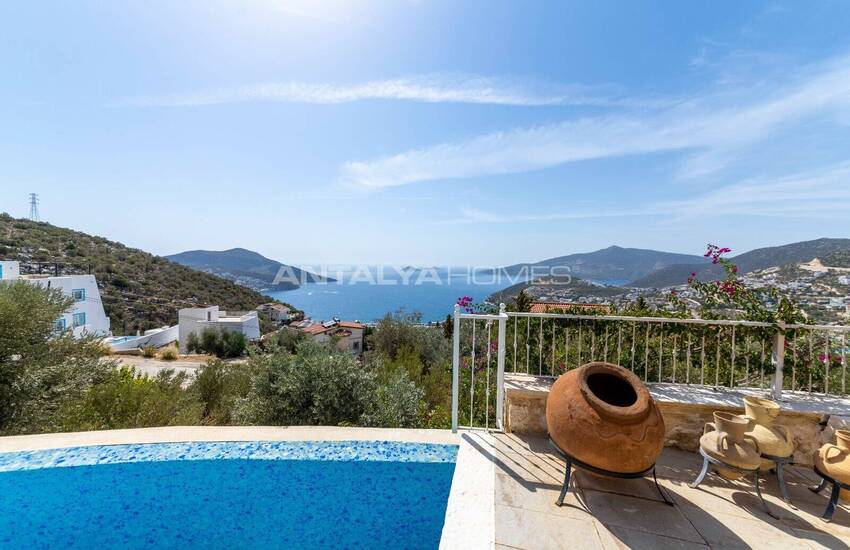 Villa Individuelle De 4 Chambres Avec Piscine À Kalkan Antalya 24