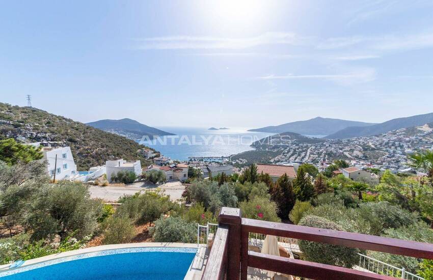 Villa Individuelle De 4 Chambres Avec Piscine À Kalkan Antalya 25