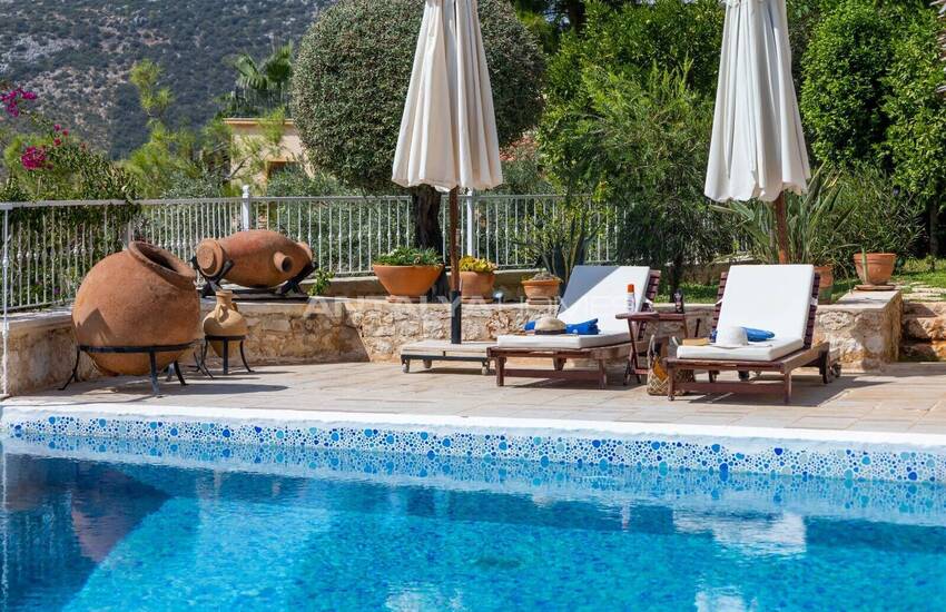 Villa Individuelle De 4 Chambres Avec Piscine À Kalkan Antalya 10