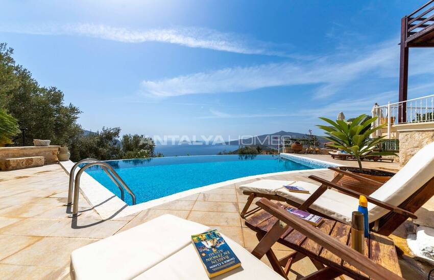 Villa Individuelle De 4 Chambres Avec Piscine À Kalkan Antalya 11