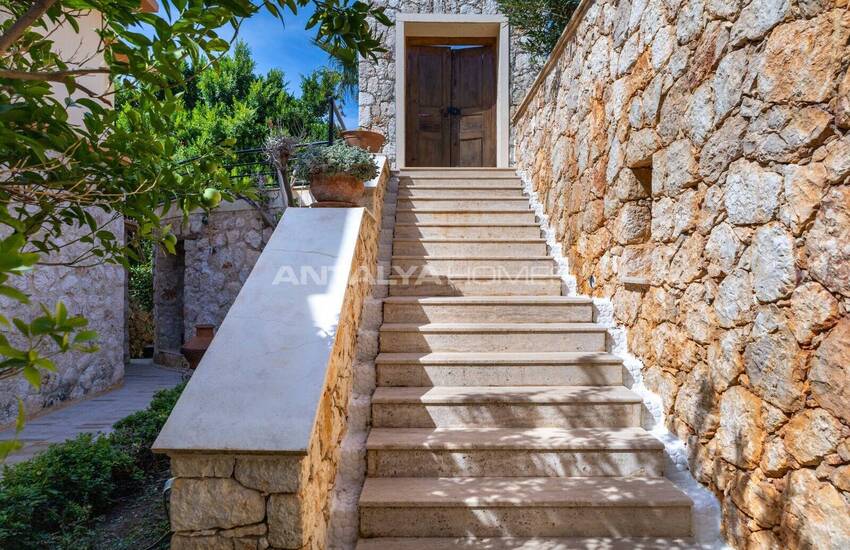 Villa Individuelle De 4 Chambres Avec Piscine À Kalkan Antalya 13