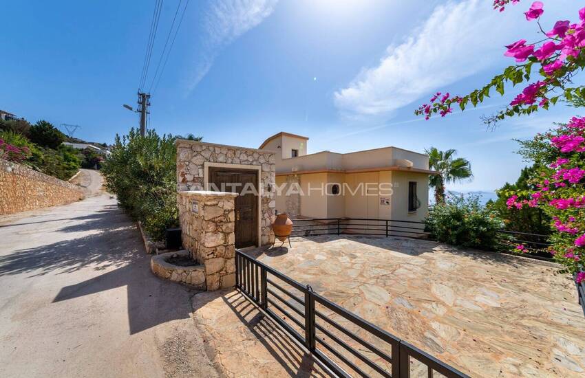 Villa Individuelle De 4 Chambres Avec Piscine À Kalkan Antalya 12