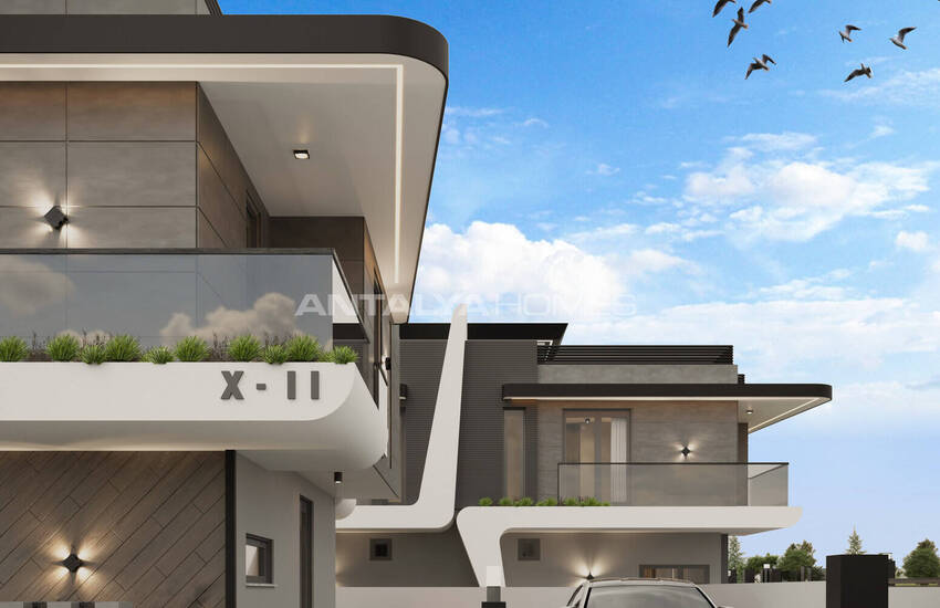Villas Avec Piscines Privées Près De La Mer À Muratpaşa Antalya 4