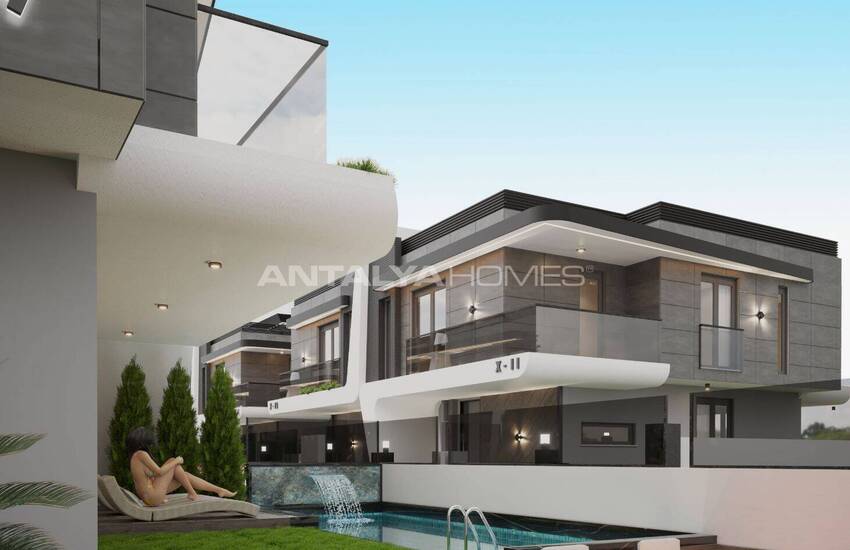Villas Avec Piscines Privées Près De La Mer À Muratpaşa Antalya 10