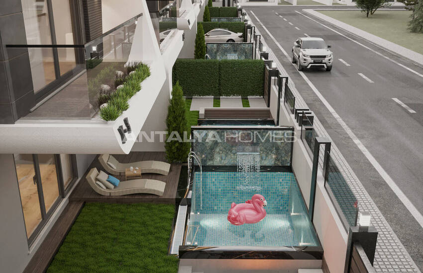 Villas Avec Piscines Privées Près De La Mer À Muratpaşa Antalya 18